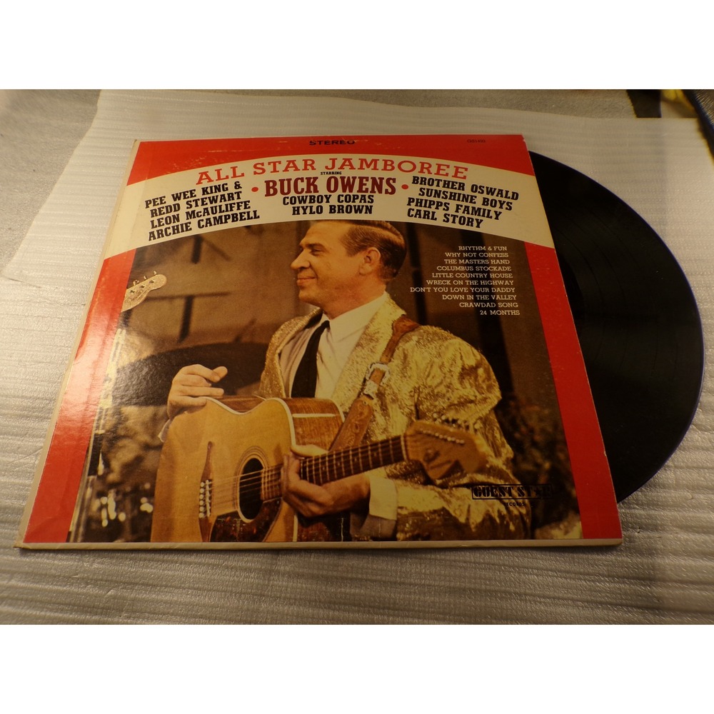 Buck Owens All Star Jamboree Guest Star GS1493 Vintage Vinyl LP Record Stereo